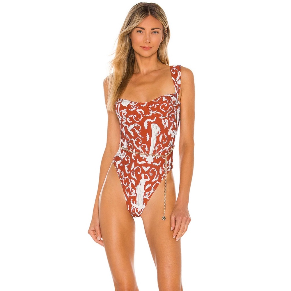 Brand new weworewhat one piece bathing suit revolve